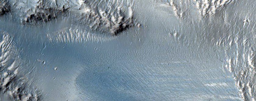 Ius Chasma Landslide Deposits