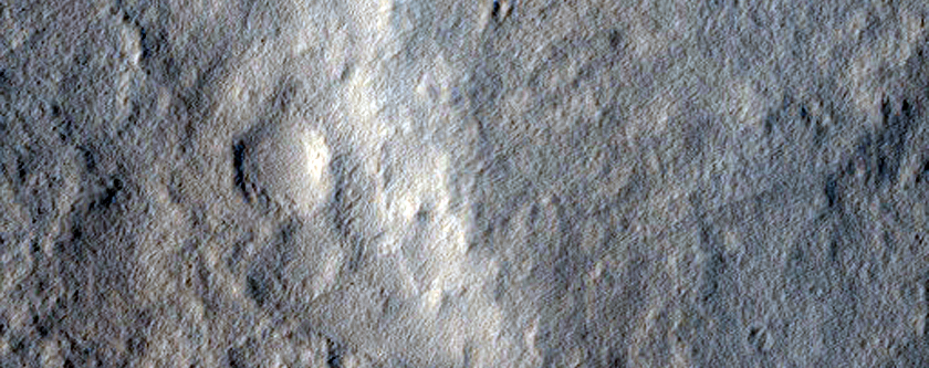 Layered Mound in Marte Vallis