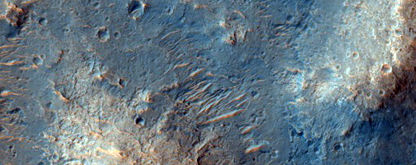 Mjlig ExoMars-landningsplats vid Coogoon Valles