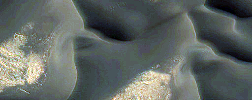 North Polar Gypsum Dunes