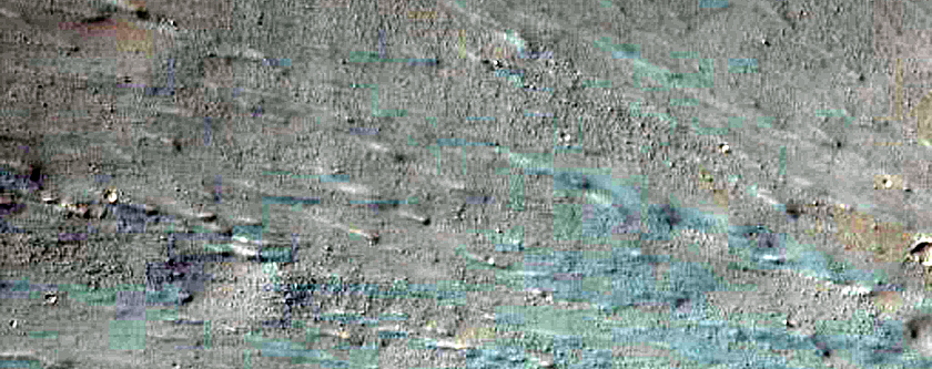 Central Melas Chasma Ridges
