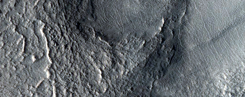 Possible Marginal Ridge along Valley in Protonilus Mensae