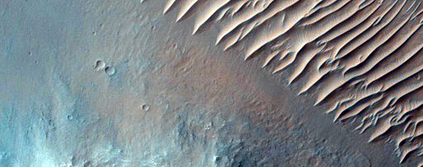 Line of Pits near Eos Chasma