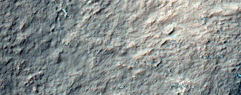 Intersection of Overlapping Craters and Erosion