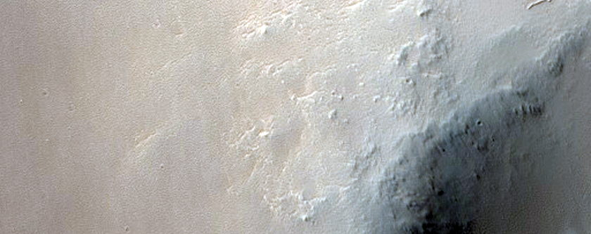 Crater Chain and Landslide