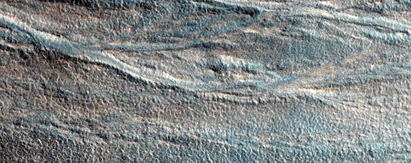 Gullied Crater Wall