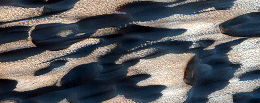 Dunes in Chasma Boreale