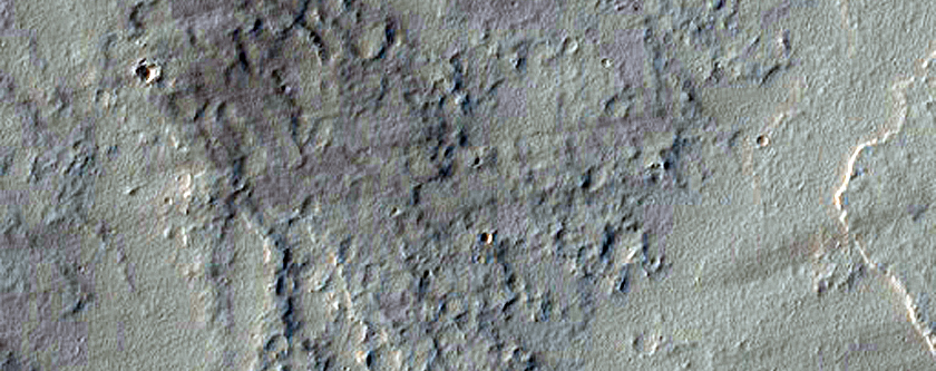 Broken-Heart Shaped Feature in South of Ascraeus Mons