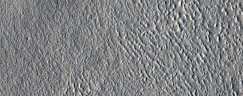 Mound and Trough in Arcadia Planitia