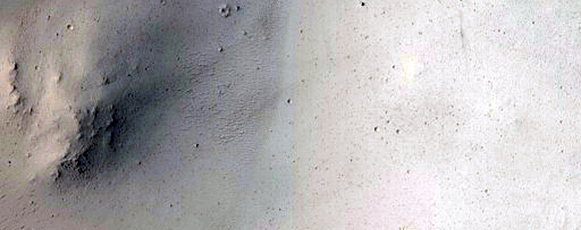 East Half of Crater on Floor of Teisserenc De Bort Crater