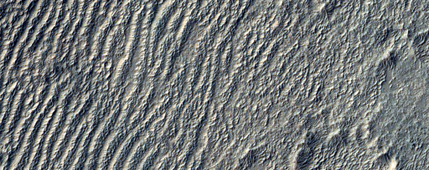 Thermally Anomalous and Degraded Crater in Southern Highlands