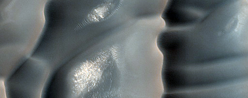 North Polar Gypsum Dunes