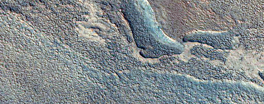 Steep North Polar Peripheral Scarp