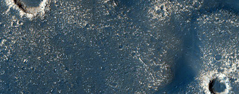Rilles Emanating From Northwest Elysium Fossae