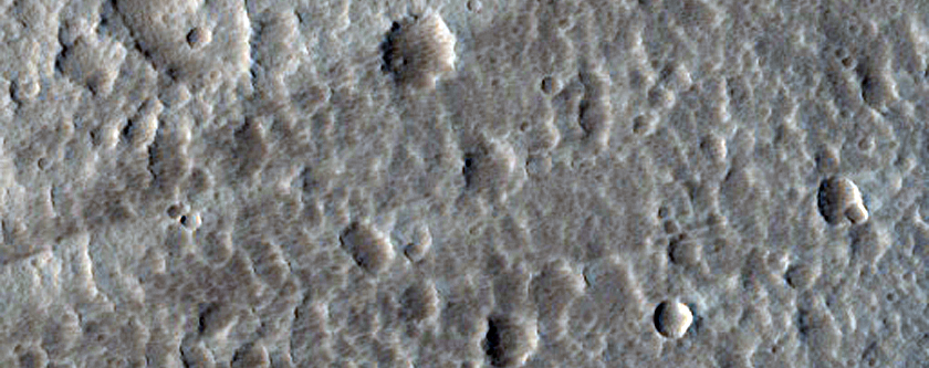 Possible Strike-Slip Fault in Tempe Fossae Region