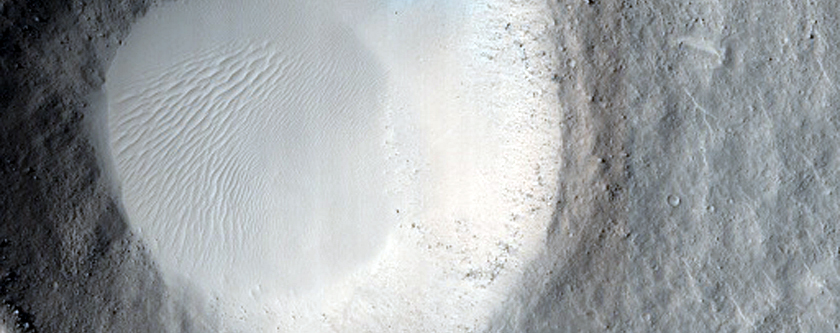 Well Preserved Impact Crater