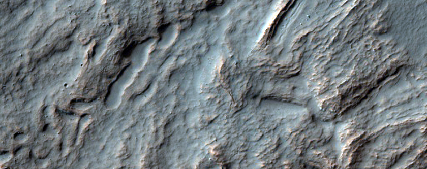 Hollowed Terrain North West of Hellas Region