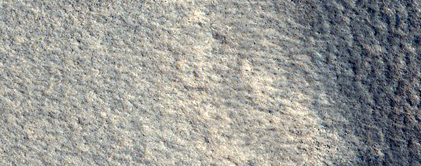 Crater in Periglacial Terrain