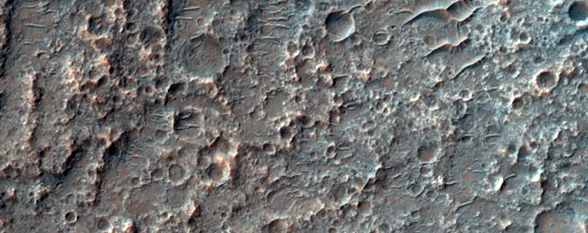 Eroded Impact Ejecta Flow