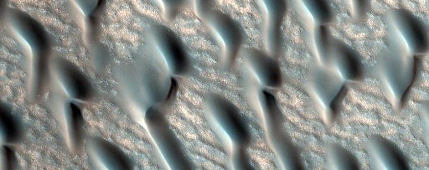 O reino das dunas marcianas