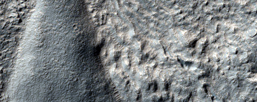Crater Floor Features in Hellas Montes Region