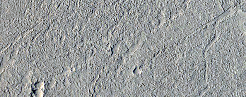 Marte Vallis Lava Flow