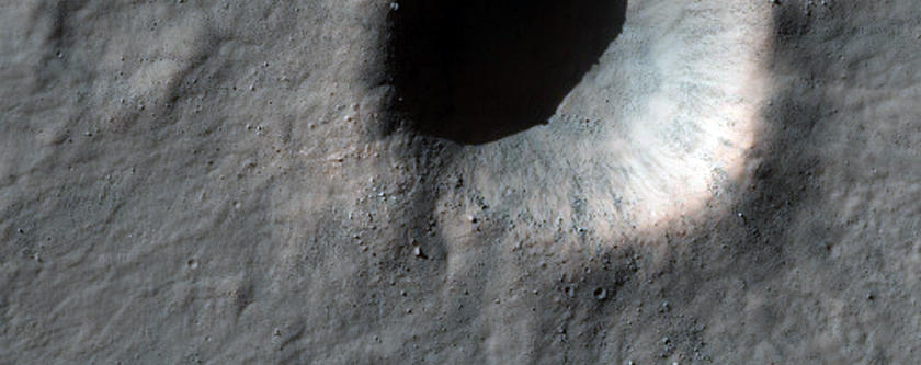 Fresh Small Impact Crater