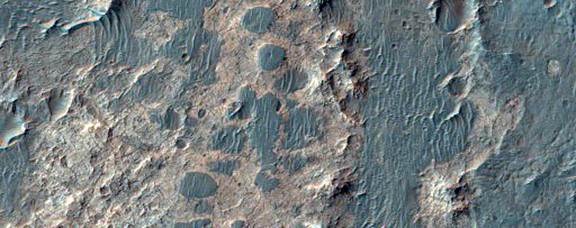 Phyllosilicates in Ladon Valles Basin