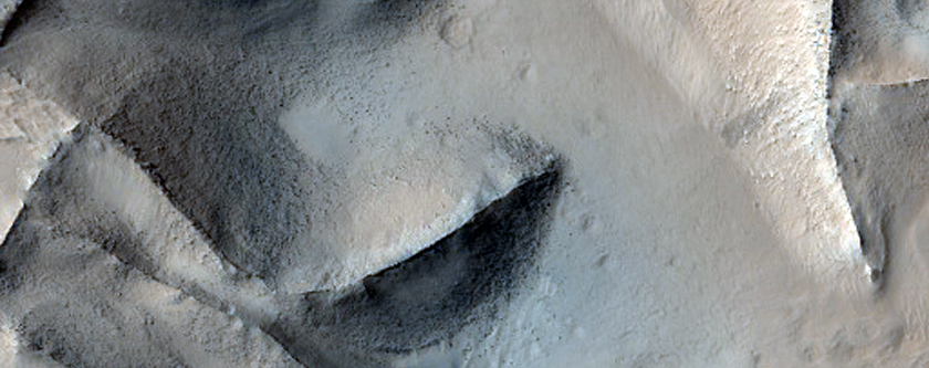 Ridges Associated with Medusae Fossae