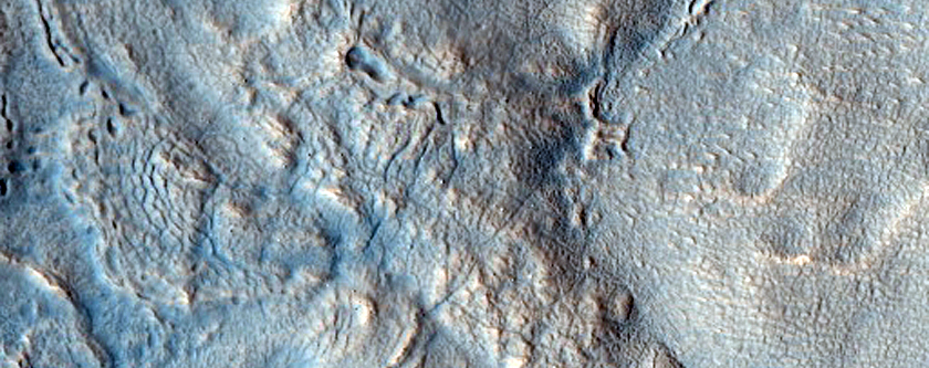 Layered Structures in Crater Ejecta in Deuteronilus Mensae