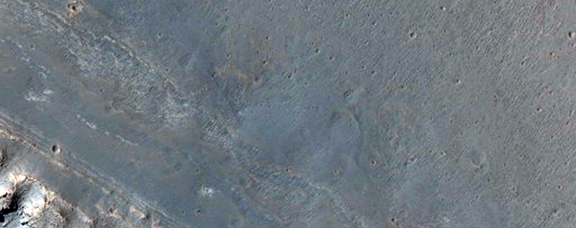 Survey for Light-Toned Layering on Plains between Melas and Candor Chasmata