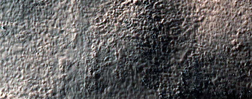 Features in Area Imaged by Mariner 4 Image 14