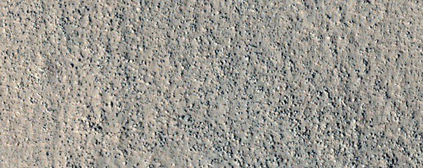 Wrinkle Ridge in Northern Chryse Region