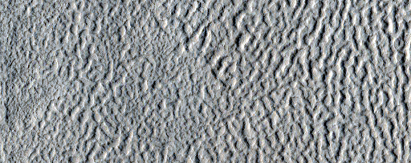 Crater in Arabia Terra
