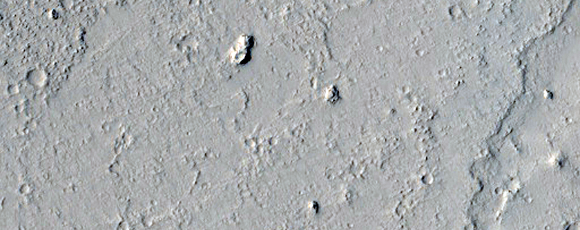 Small Channels or Separated Plates within Marte Vallis