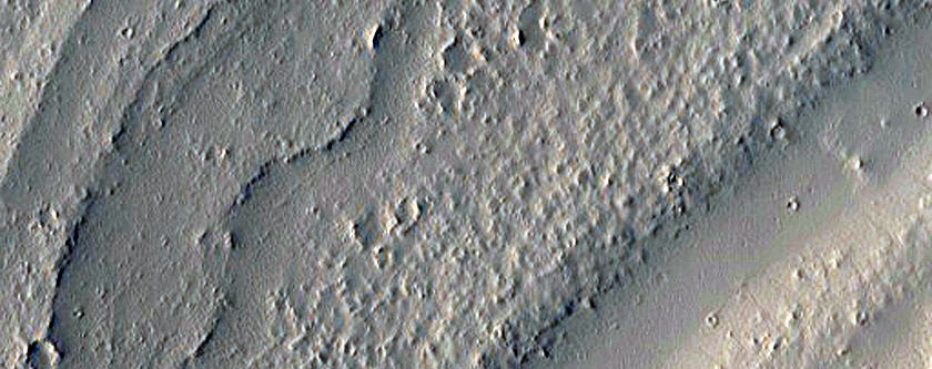 Lava Erupted from Fissure on Jovis Tholus