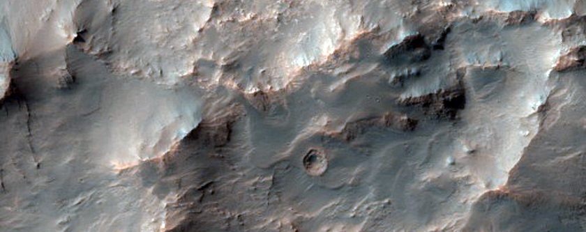 Ritchey Crater Rim and Slopes