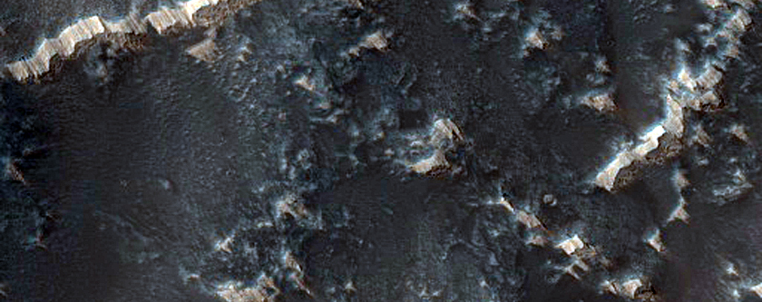 Pits in Southeastern Syria Planum