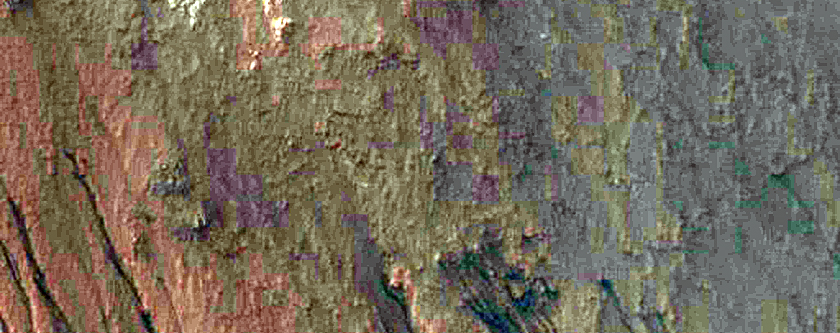 Gullied Crater in Atlantis Chaos