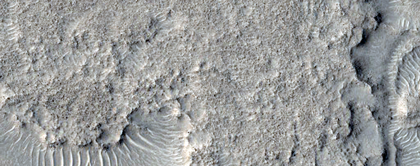 Layered Crater Fill