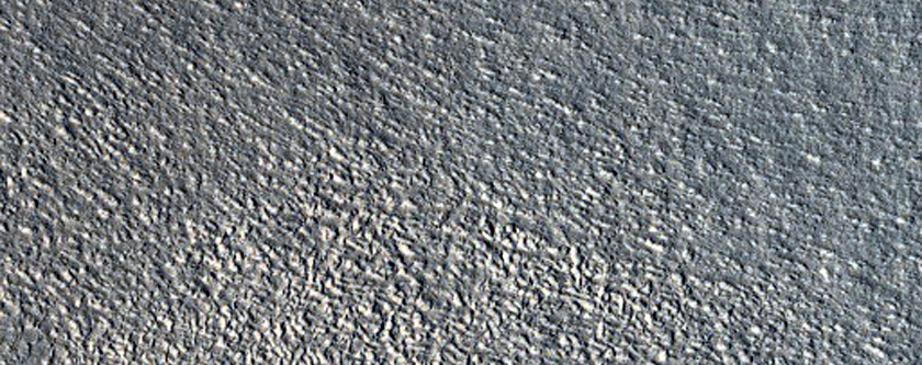 Impact Crater in Utopia Planitia