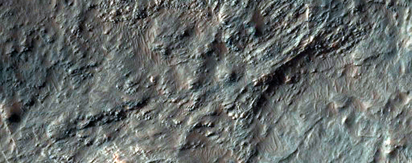 Bedrock in Eos Chasma