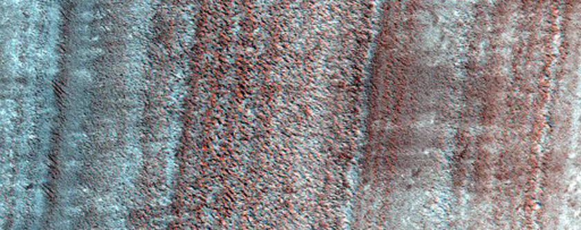 Exposure of the North Polar Layered Deposits