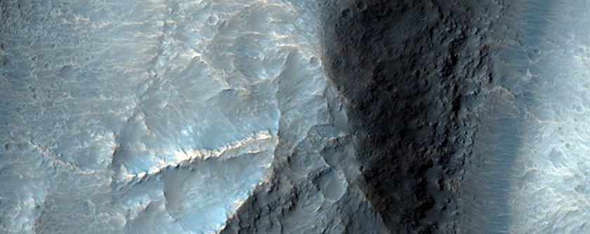 Central Peak Ring of Tuskegee Crater