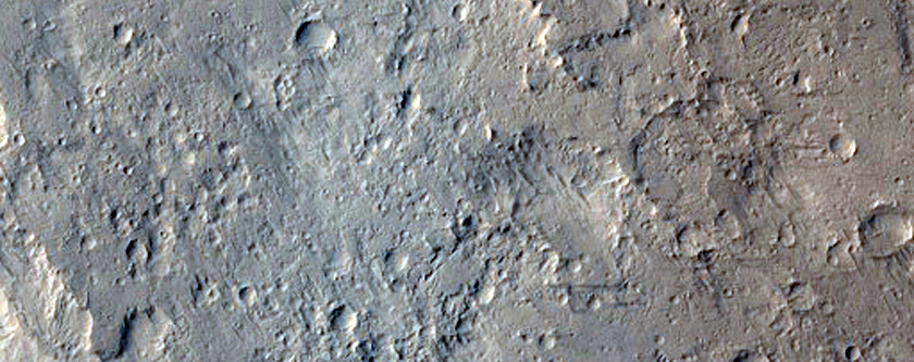 Impact Crater in Avernus Dorsa