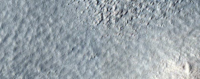 Hill in Phlegra Montes