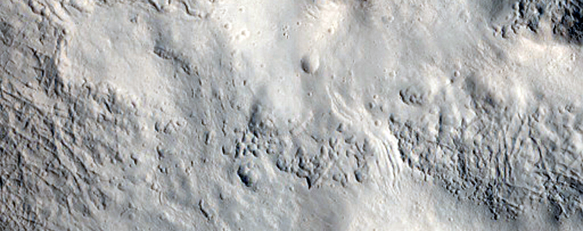 Steep Crater Slopes