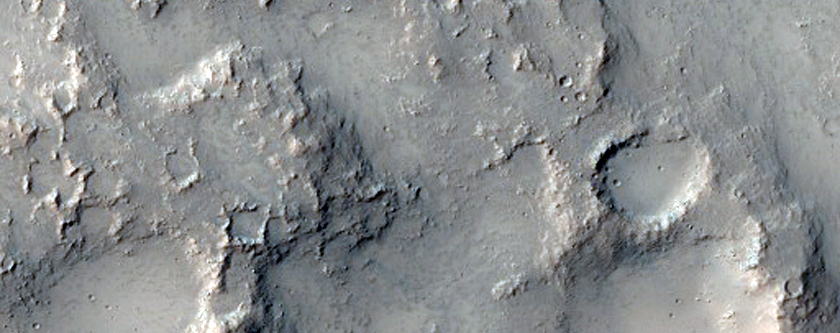 Possible Preserved Impact Melt Flow on Ejecta of Bakhuysen Crater