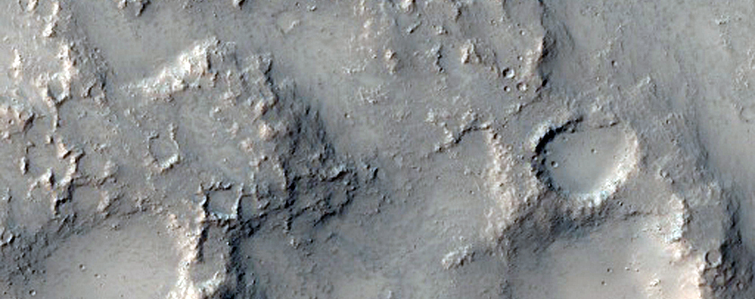 Possible Preserved Impact Melt Flow on Ejecta of Bakhuysen Crater