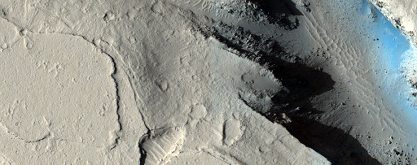 Fissure Near Main Cerberus Fossae